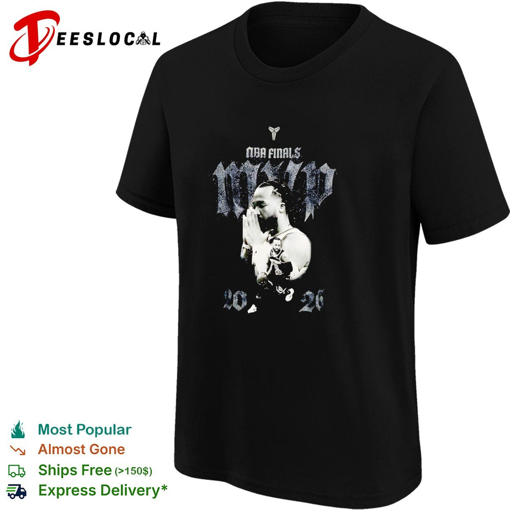 Jalen Brunson New York Knicks NBA Finals MVP 2026 x Kobe Bryant Logo shirt