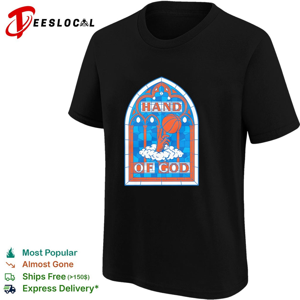 Jalen Brunson New York Knicks NBA Hand of God shirt