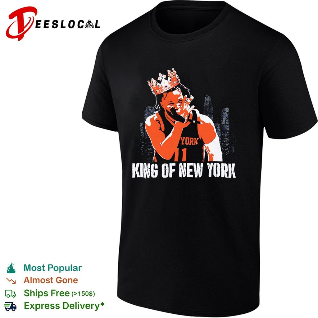 Jalen Brunson New York Knicks NBA King of New York shirt