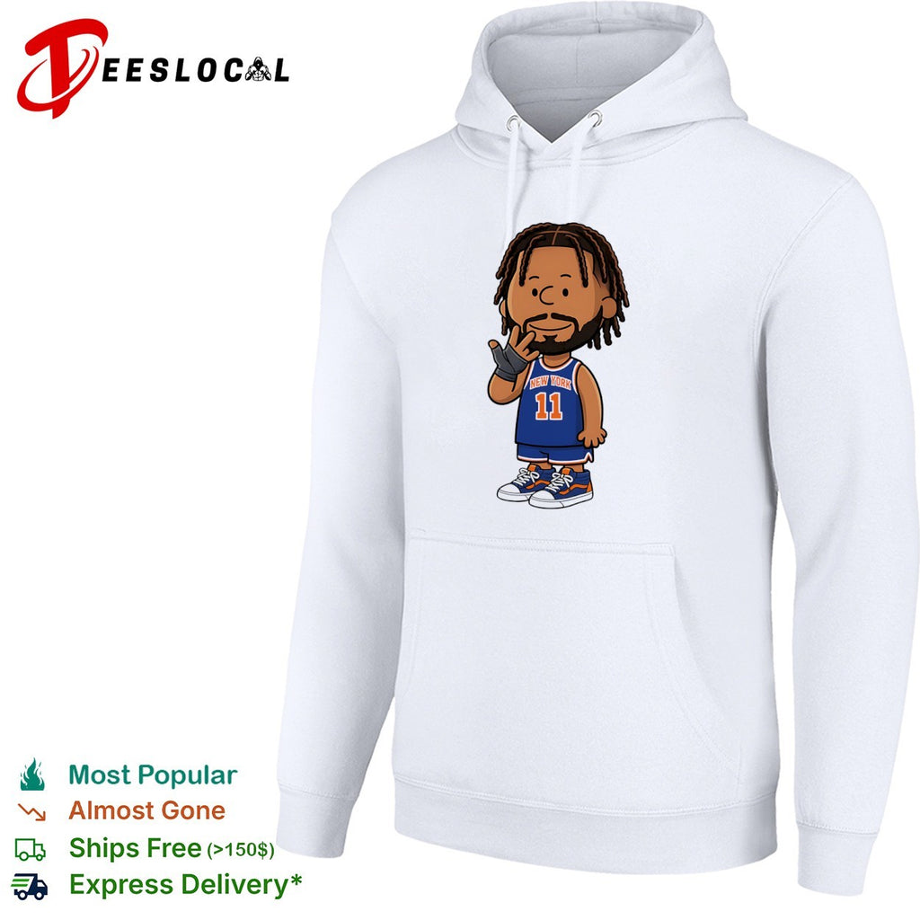 Jalen Brunson New York Knicks NBA Peanuts Cartoon Shirt