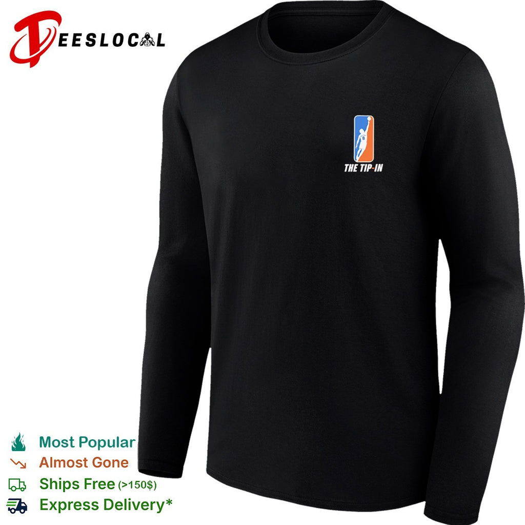 Jalen Brunson New York Knicks NBA The Tip In parody basketball league logo shirt