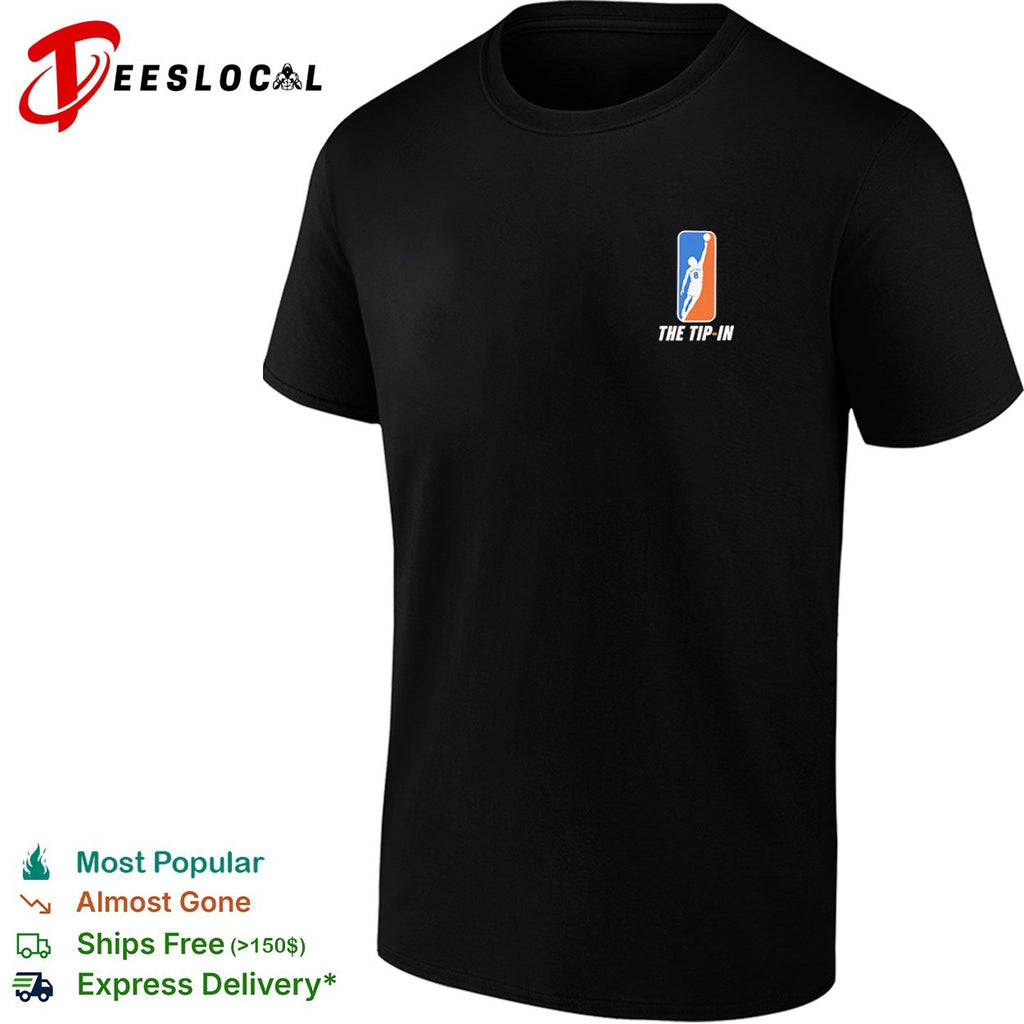 Jalen Brunson New York Knicks NBA The Tip In parody basketball league logo shirt