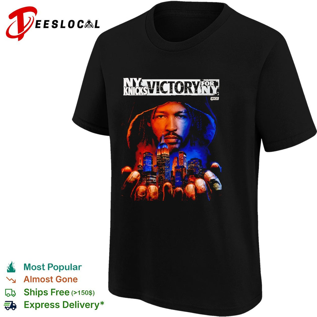 Jalen Brunson New York Knicks NBA Victory for NY shirt