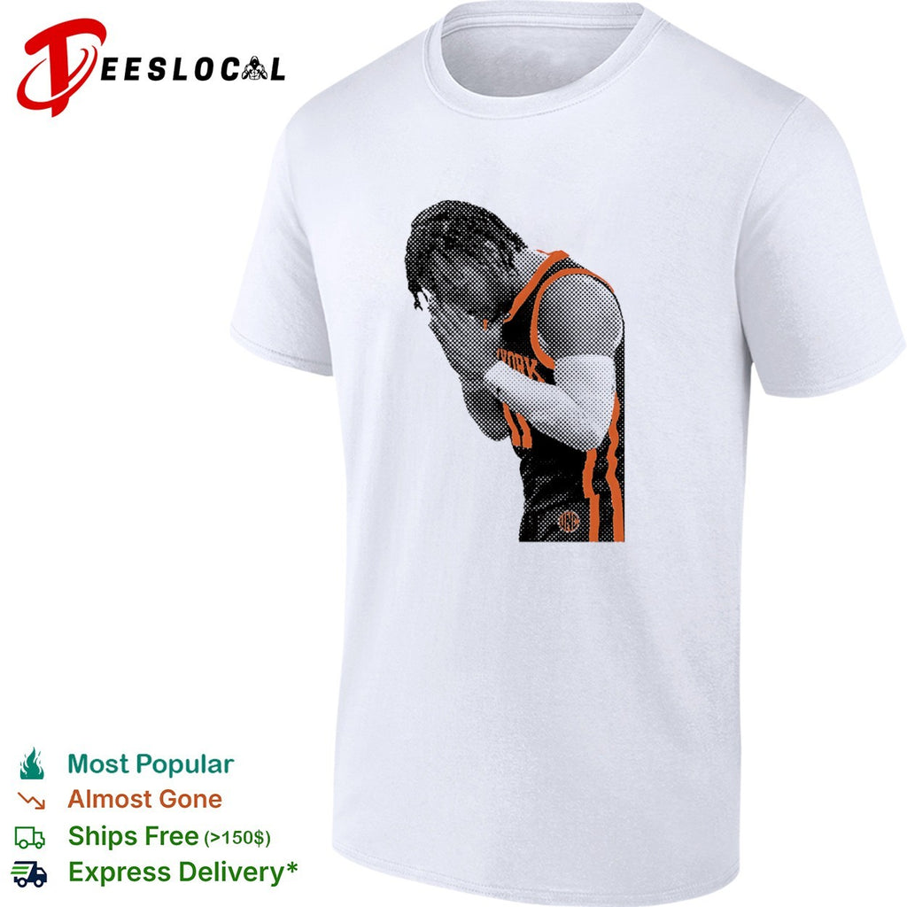 Jalen Brunson New York Knicks NBA portrait shirt