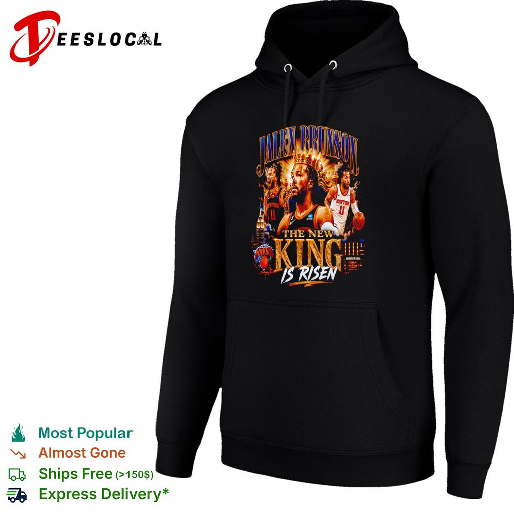 Jalen Brunson New York Knicks The New King is Risen Basketball shirt