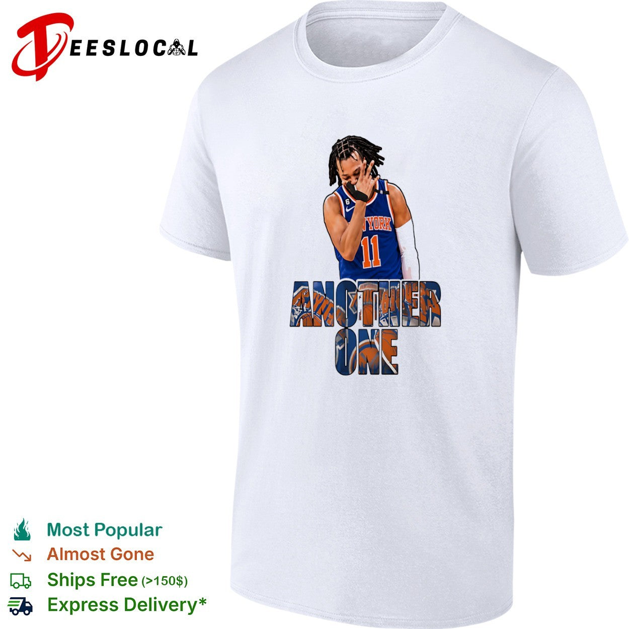 Jalen Brunson New York Knicks another one player face shirt