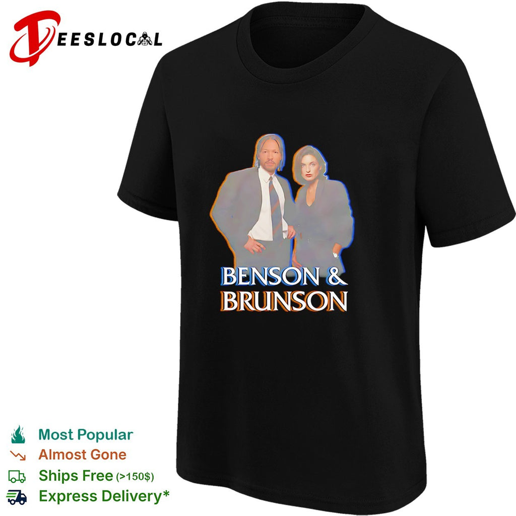 Jalen Brunson and Olivia Benson New York Knicks Law and Order SVU Benson and Brunson shirt