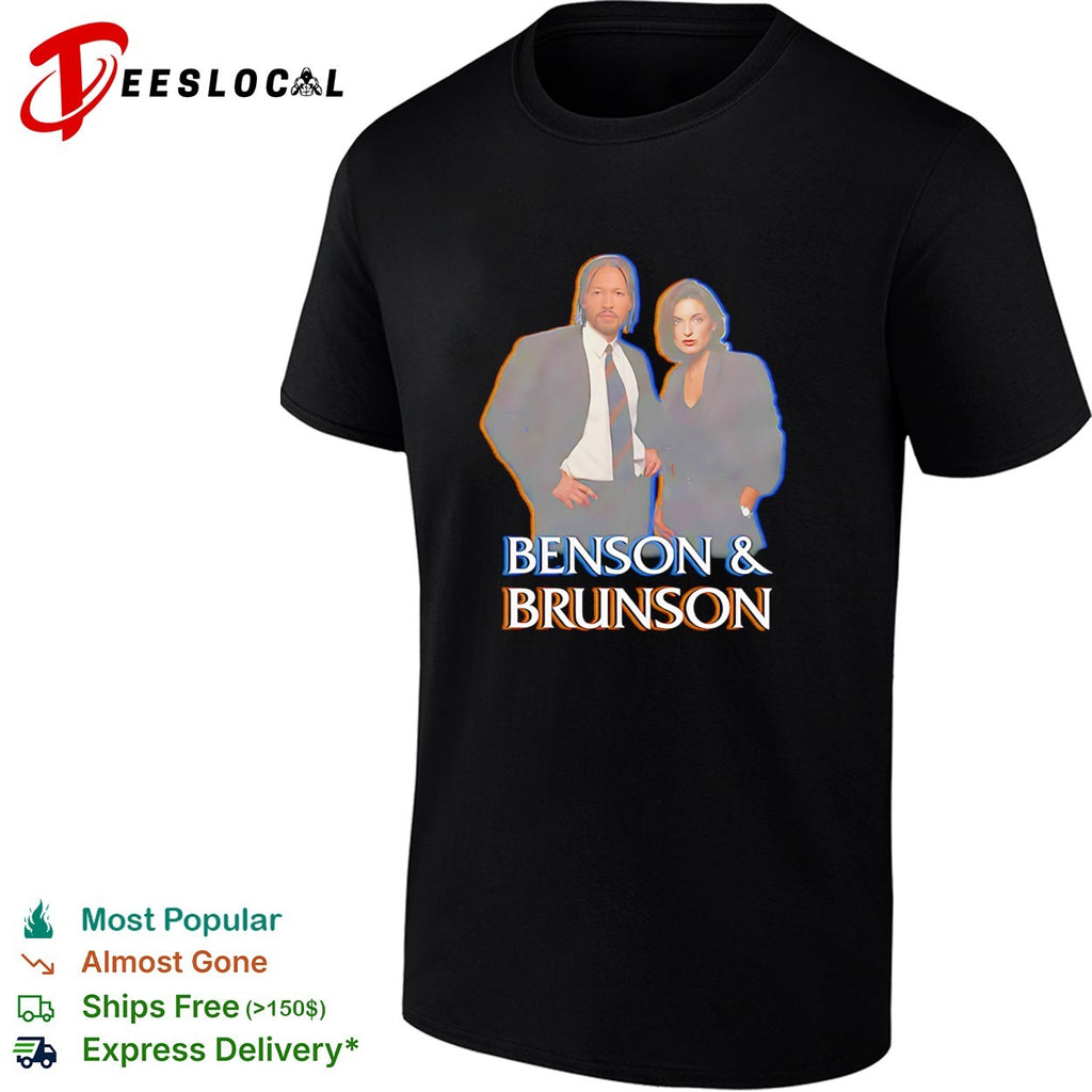 Jalen Brunson and Olivia Benson New York Knicks Law and Order SVU Benson and Brunson shirt