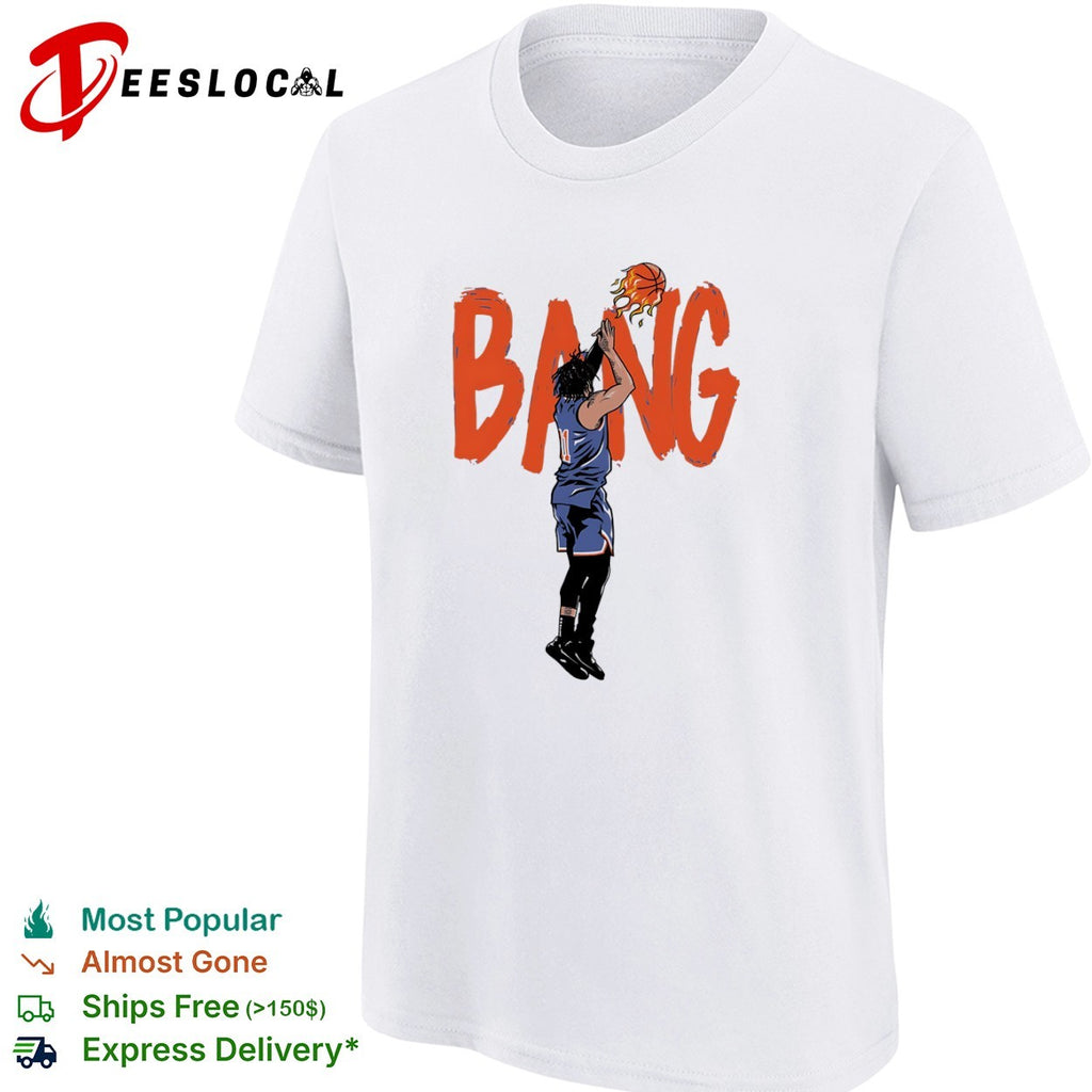 Jalen Brunson bang New York Knicks NBA Basketball Shirt