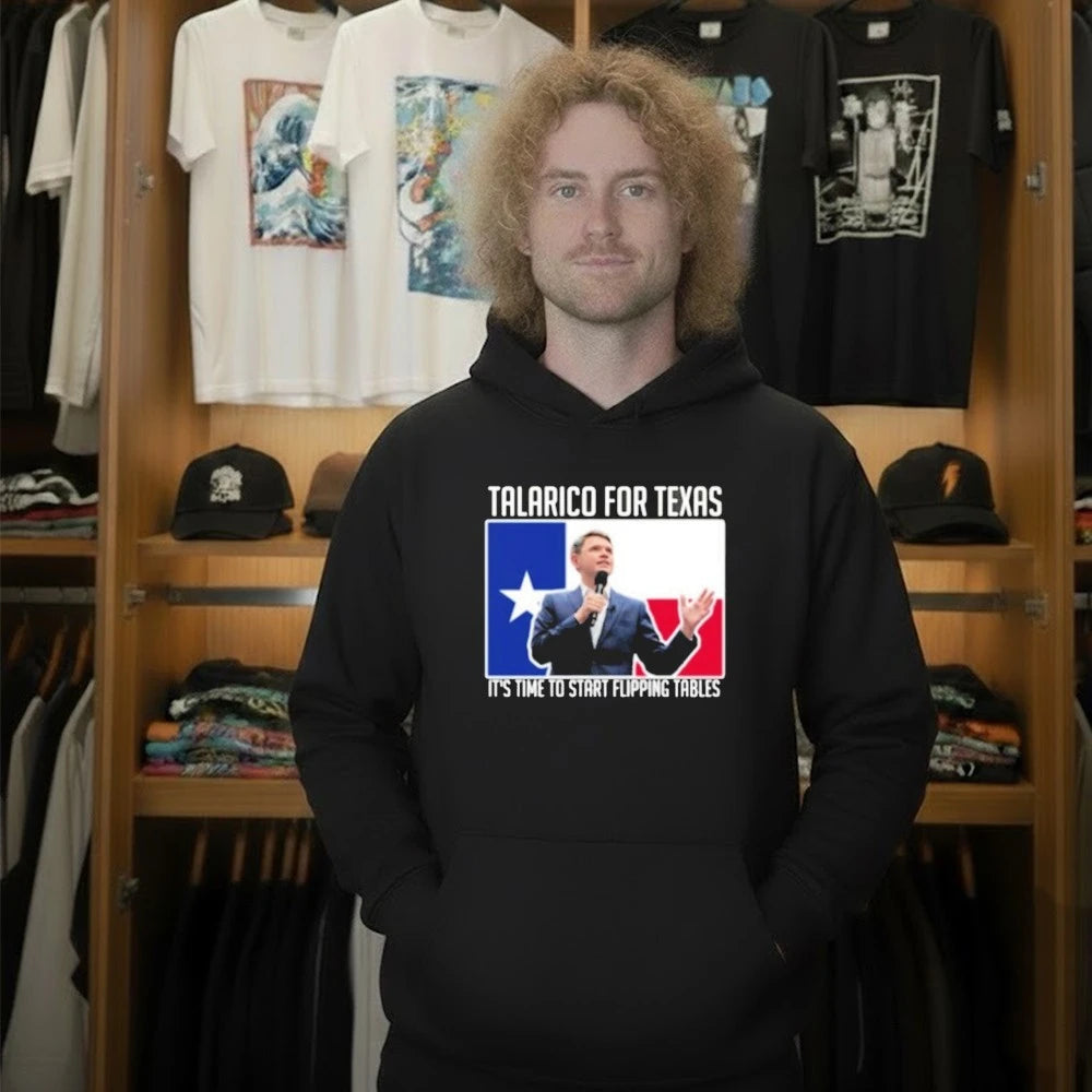 James Talarico 2026 Flip the Tables Campaign Shirt