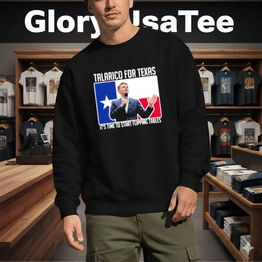 James Talarico 2026 Flip the Tables Campaign Shirt
