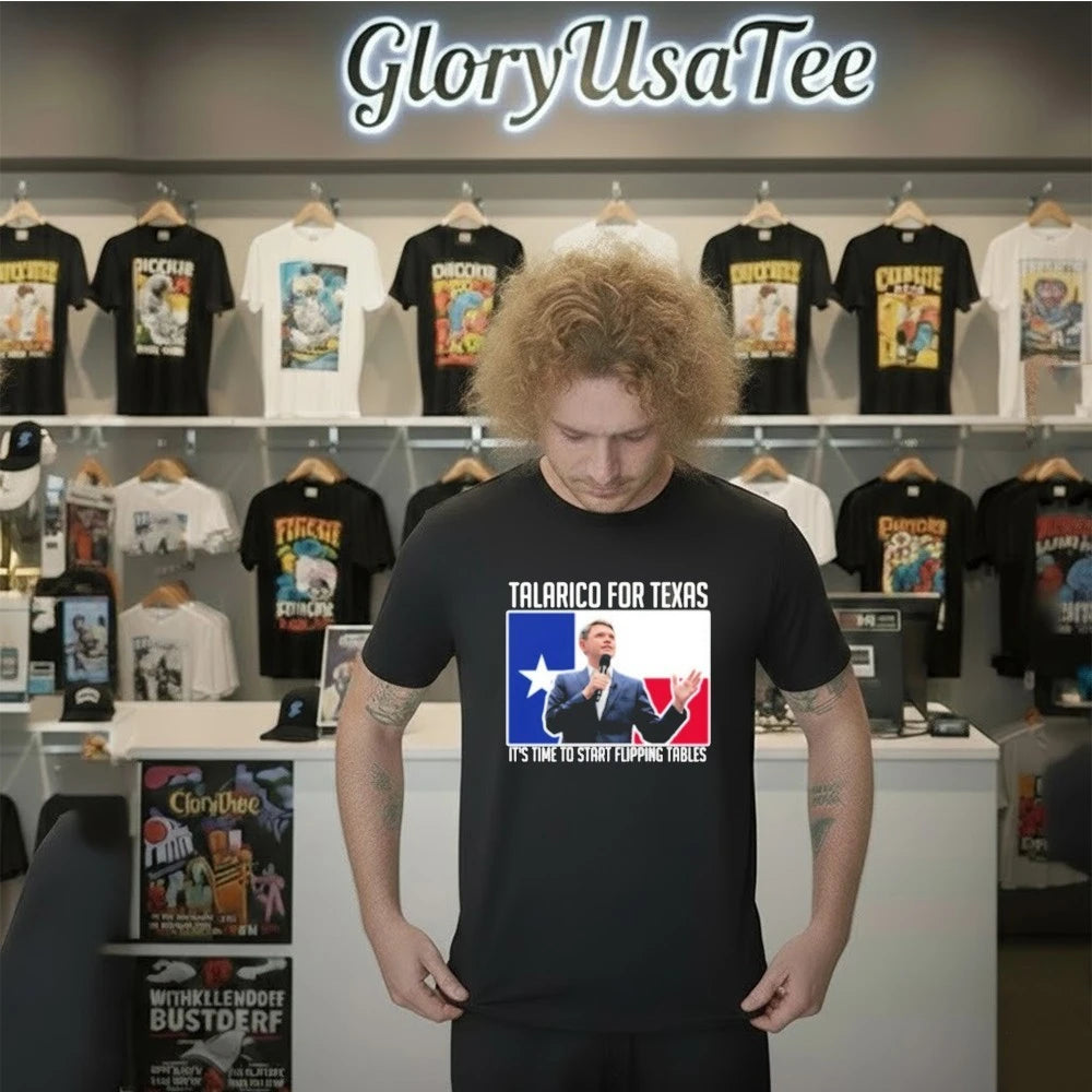 James Talarico 2026 Flip the Tables Campaign Shirt