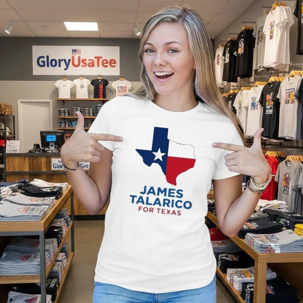 James Talarico For Texas 2026 Senate T-Shirt