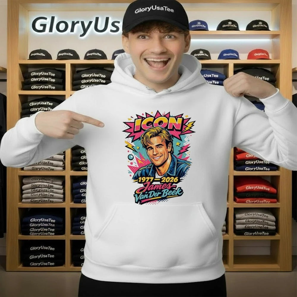 James Van Der Beek RIP 1977-2026 Icon Memorial Shirt