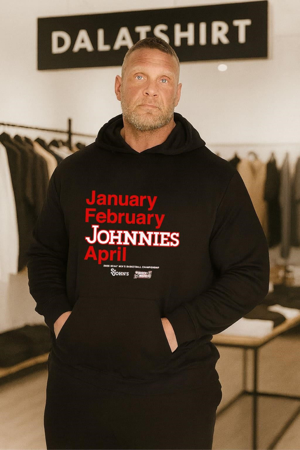 January February Johnnies April 2026 NCAA Men’s Basketball Championship St. John’s Red Storm March Madness shirt