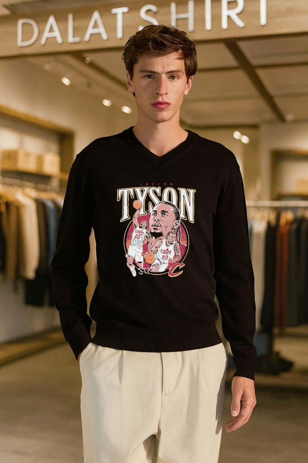 Jaylon Tyson Cleveland Cavaliers Signature Graphic shirt