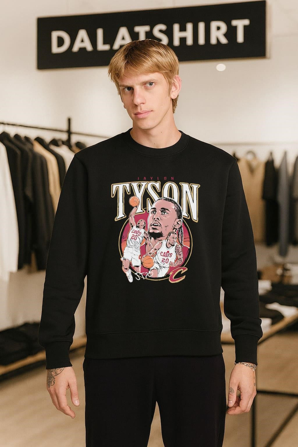 Jaylon Tyson Cleveland Cavaliers Signature Graphic shirt