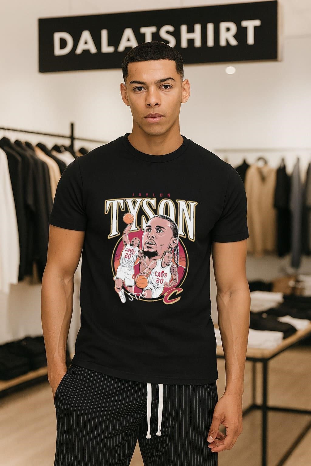 Jaylon Tyson Cleveland Cavaliers Signature Graphic shirt