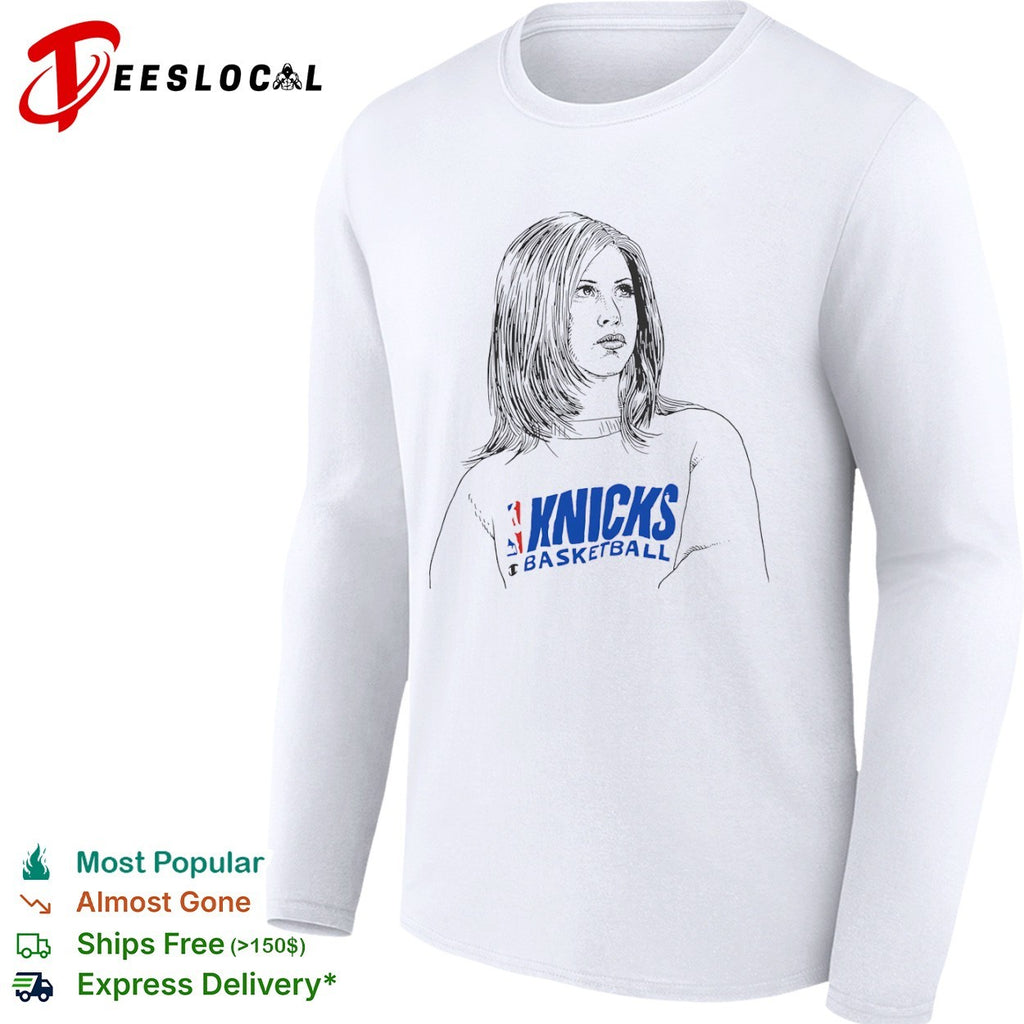 Jennifer Aniston New York Knicks Basketball NBA shirt
