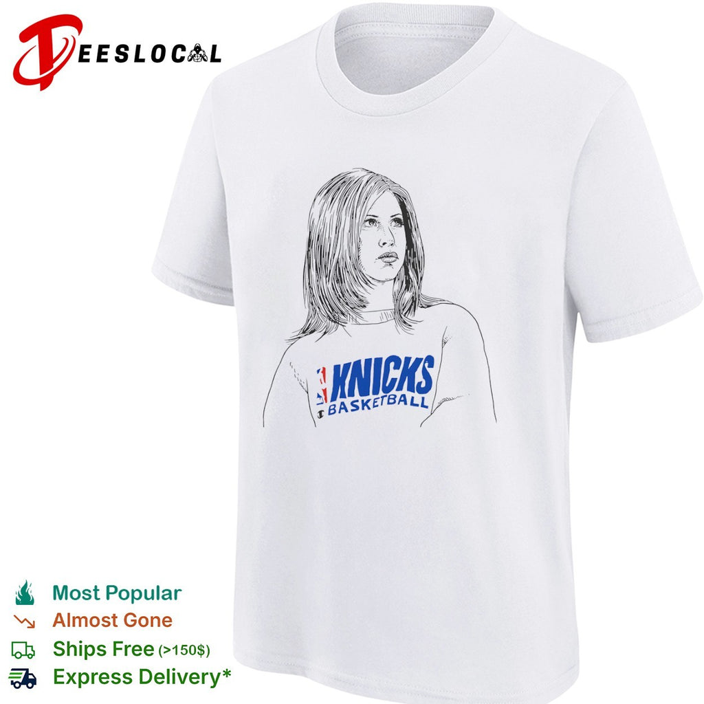 Jennifer Aniston New York Knicks Basketball NBA shirt
