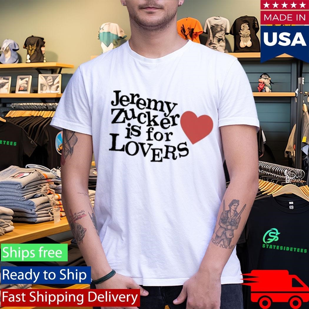 Jeremy Zucker Jersey Is For Lovers Shirt