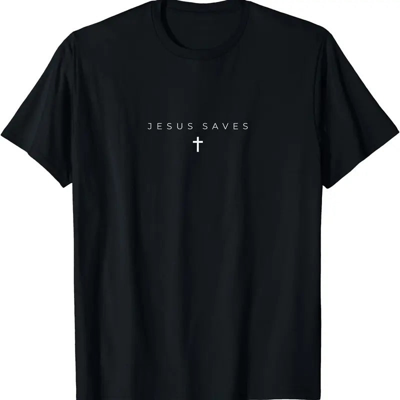 Jesus Saves Shirt - Cross Subtle Christian Minimal Religious Faith T-Shirt Hoodie, Sweatshirt | TeeBloomCo.com
