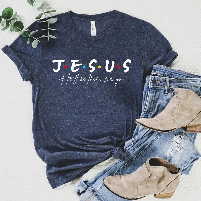 Jesus Shirt Christian T-shirt Hell Be There For You Shirt Christian Shirts Hoodie, Sweatshirt | TeeBloomCo.com