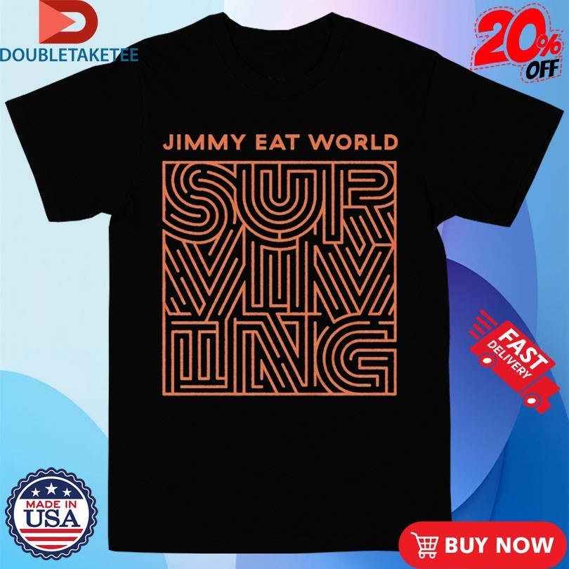Jimmy Eat World Surviving Album Shirts