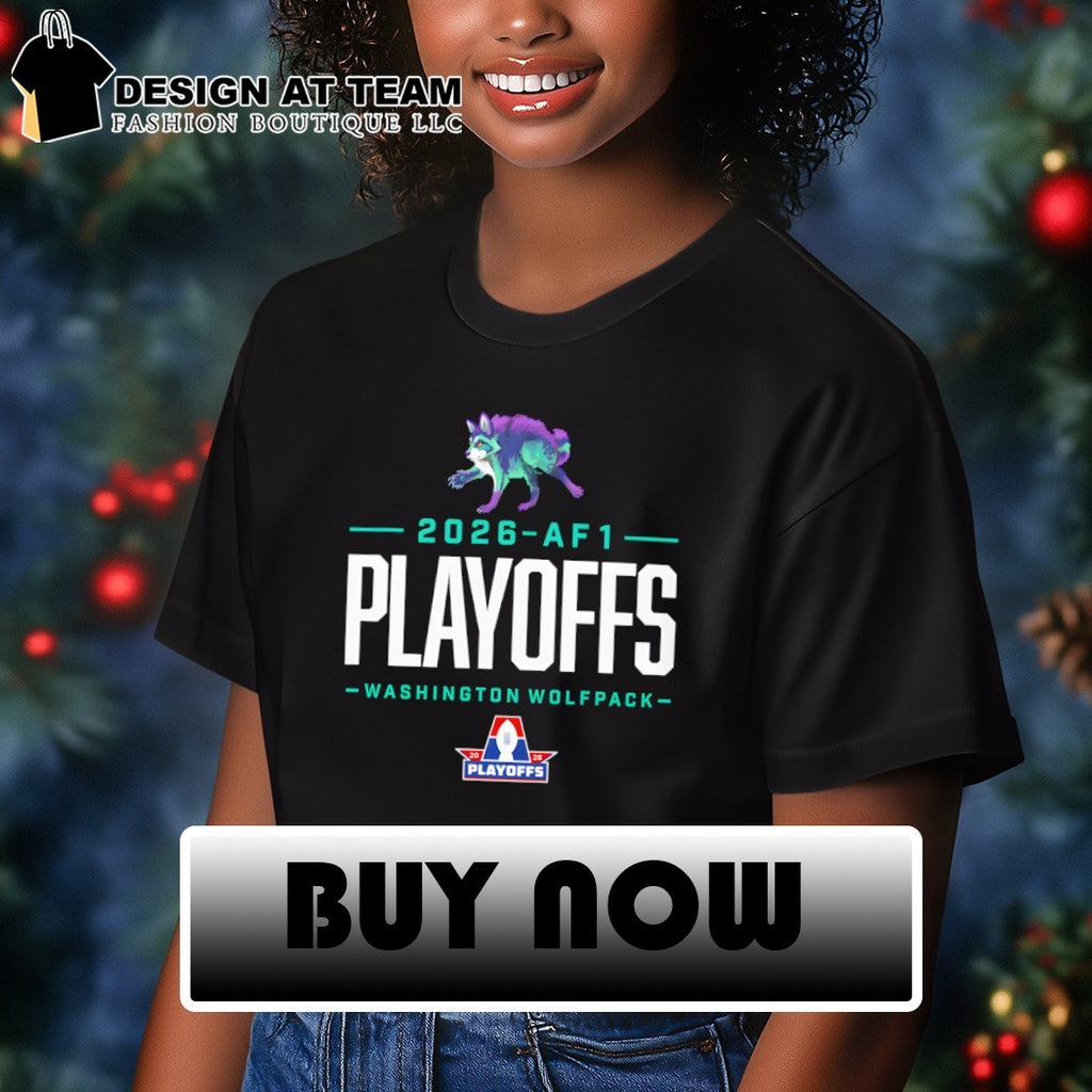 Jimothy Washington Wolfpack Playoffs 2026 AF1 shirt