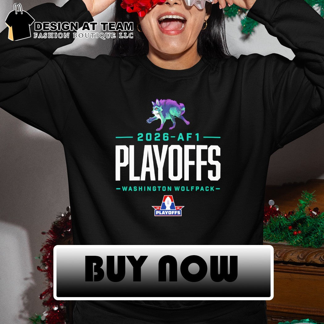 Jimothy Washington Wolfpack Playoffs 2026 AF1 shirt