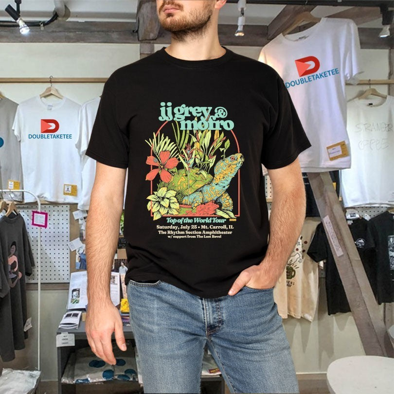 Jj Grey And Mofro Top Of The World Tour 2026 Turtle Shirts