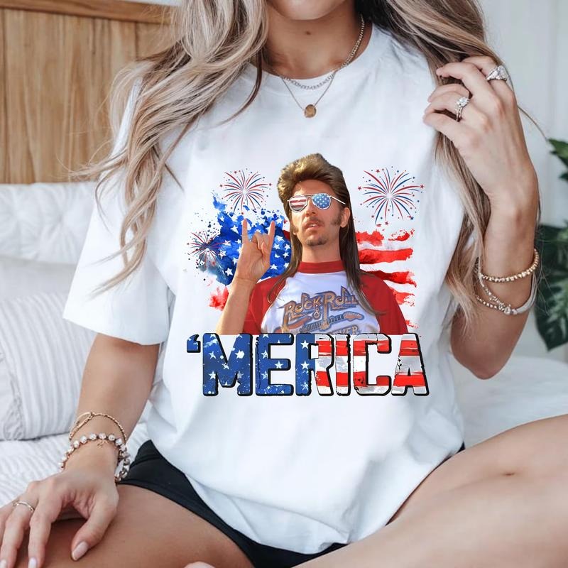 Joe Dirt Merica T-Shirt, Joe Dirt 4th Of July Sweatshirt, Joe Dirt American Flag Shirt, Fourth Of July Shirt, America...