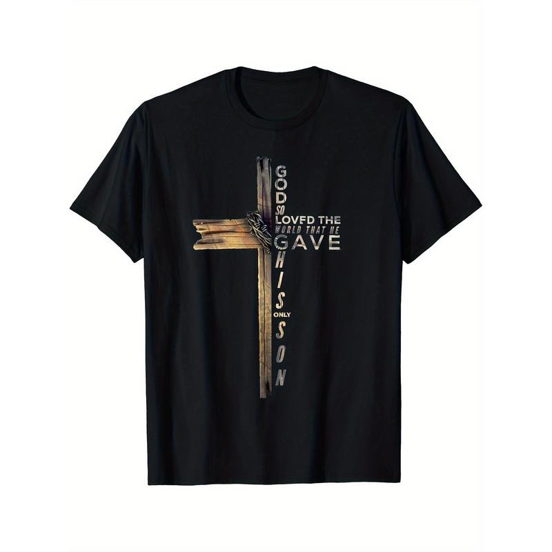 John 3:16 Bible T-shirt, men's T-shirt made in usa Hoodie, Sweatshirt | TeeBloomCo.com