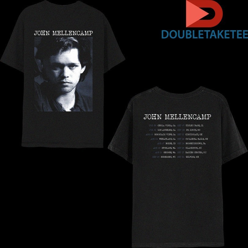 John Mellencamp Outlaw 2024 Tour Dates Photo Shirts