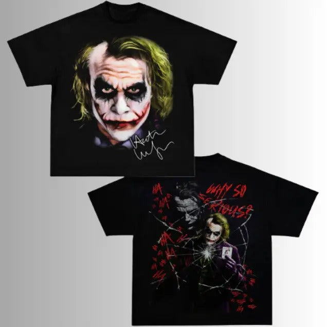 Joker Tee, Why So Serious T-Shirt, Halloween Shirt, Movie Shirt, Y2k, Unisex T-Shirt, Gift For Men Women Menswear Top...
