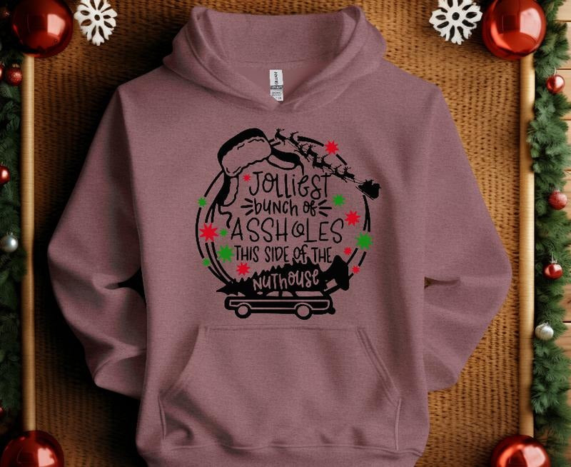 Jolliest Bunch this side of the Nuthouse Sweatshirt T-Shirts, Hoodie | TeeBloomCo.com