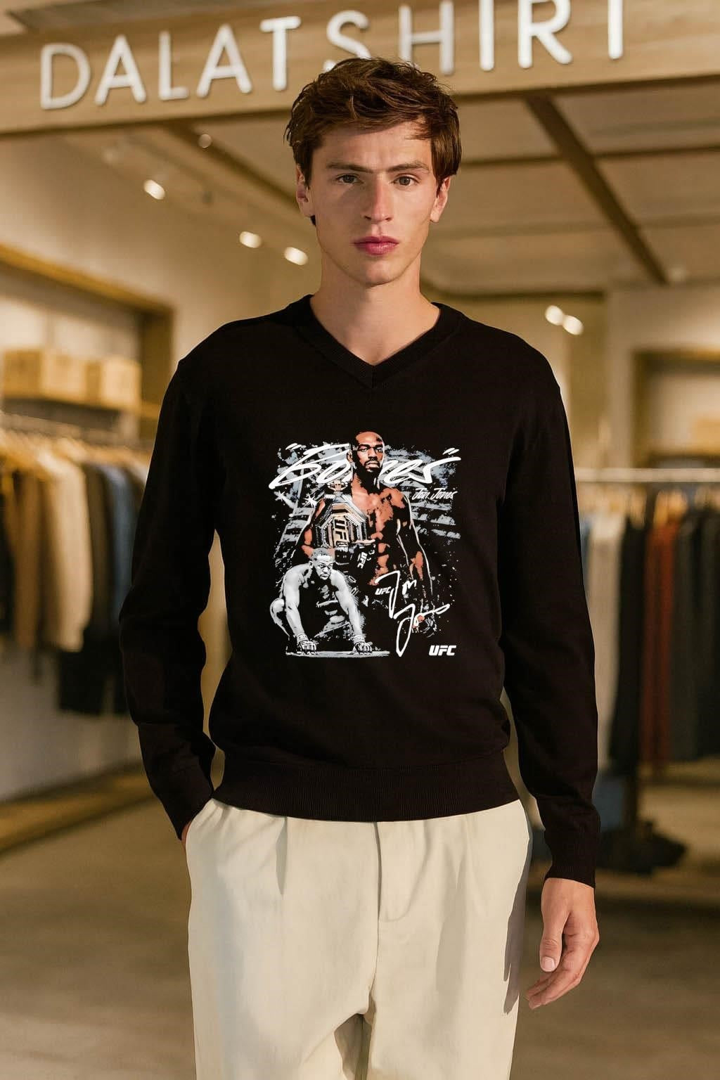 Jon Jones Bones UFC World Champion Signature shirt