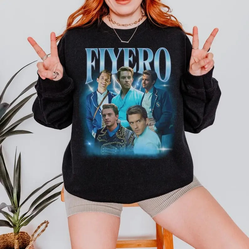 Jonathan Bailey Fiyero Sweatshirt, Wicked Movie Crewneck, Wizard of Oz Sweater, Broadway Merch Shirt, Dancing Through...