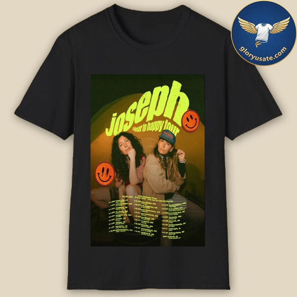 Joseph Closer To Happy Tour 2026 Poster Shirt