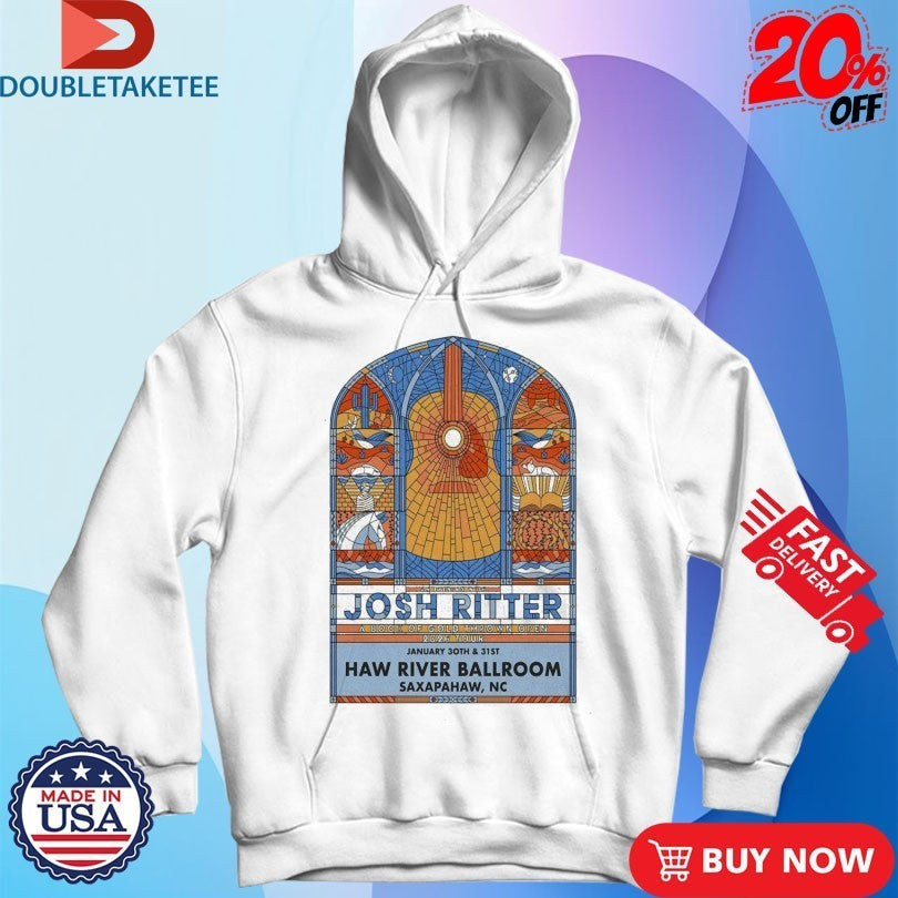 Josh Ritter How River Ballroom Jan 30-31 2026 Saxapahaw T-Shirt