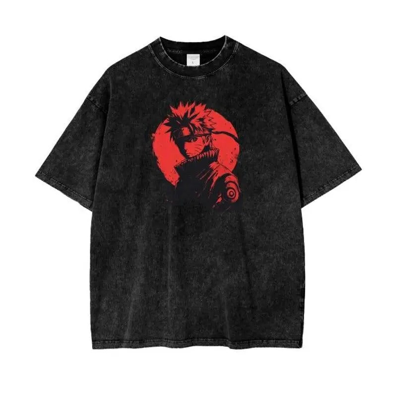 Jujutsu Kaisen Anime Washed T-Shirt Satoru Gojo Anime Tee Gift For Him Hoodie, Sweatshirt | TeeBloomCo.com