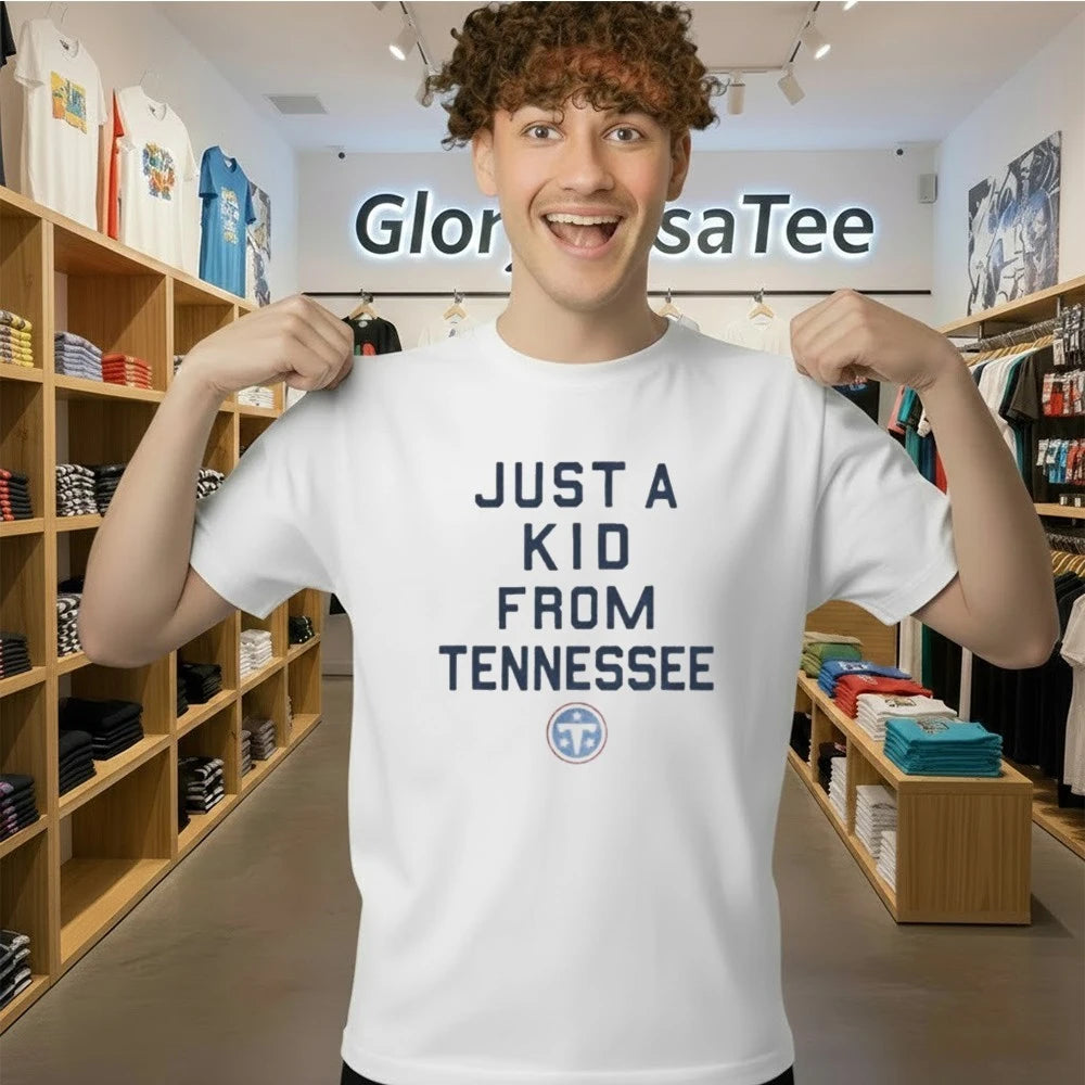 Just a Kid From Tennessee Titans Youth Shirt