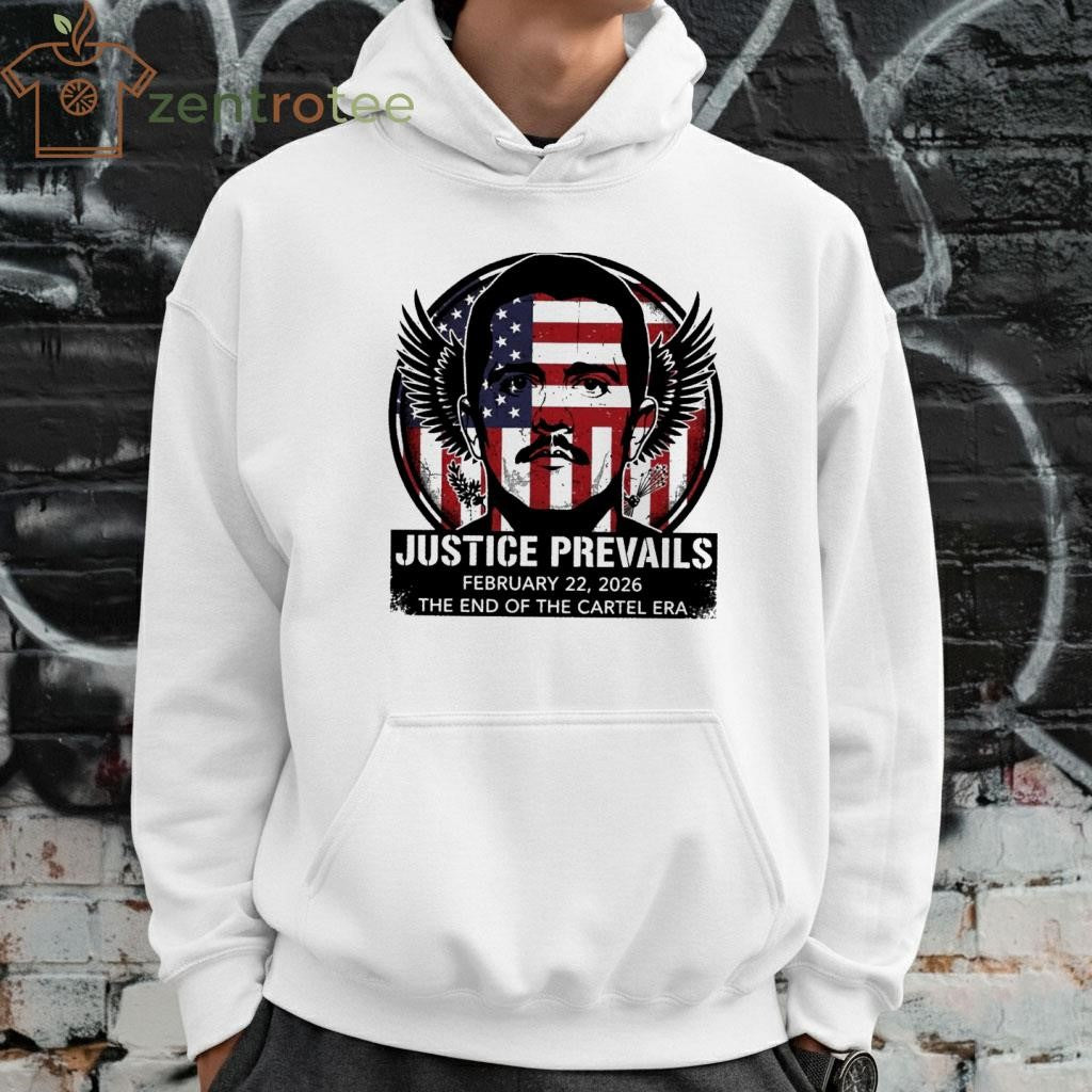 Justice Prevails El Mencho Capture Tribute tee