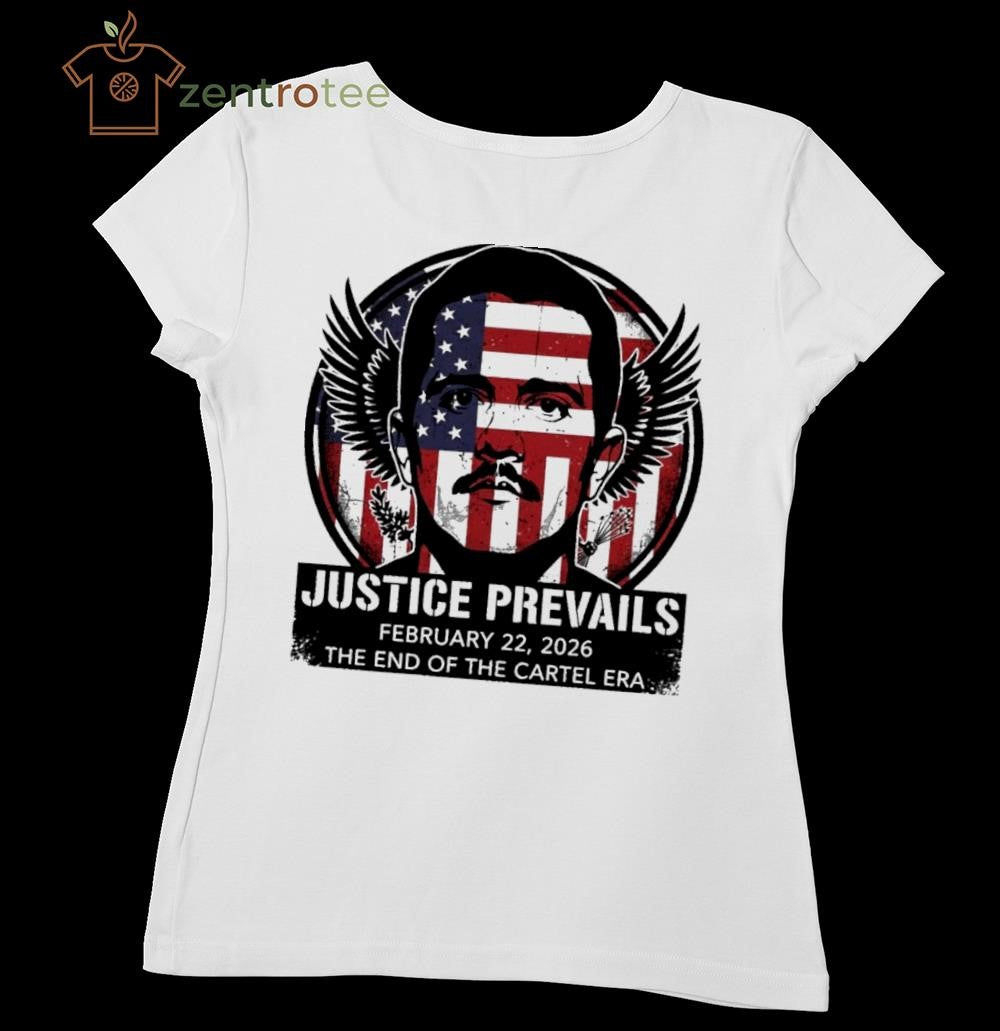 Justice Prevails El Mencho Capture Tribute tee