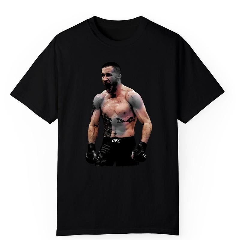 Justin Gaethje THE HIGHLIGHT Shirt, Vintage MMA UFC Tee, Gift For Fans Hoodie, Sweatshirt | TeeBloomCo.com