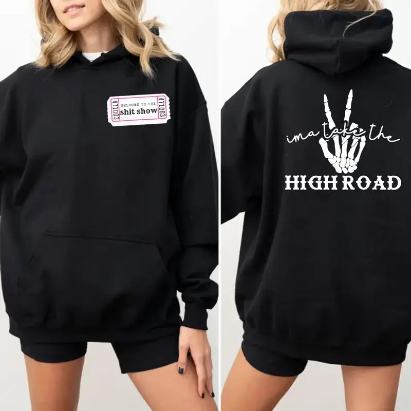 K0e WetzeI Concert 2024 Two Sides Hoodie, Country Fan Top, Ima Take The Highr0ad, Unisex Long Sleeve Pullover Hoodie...