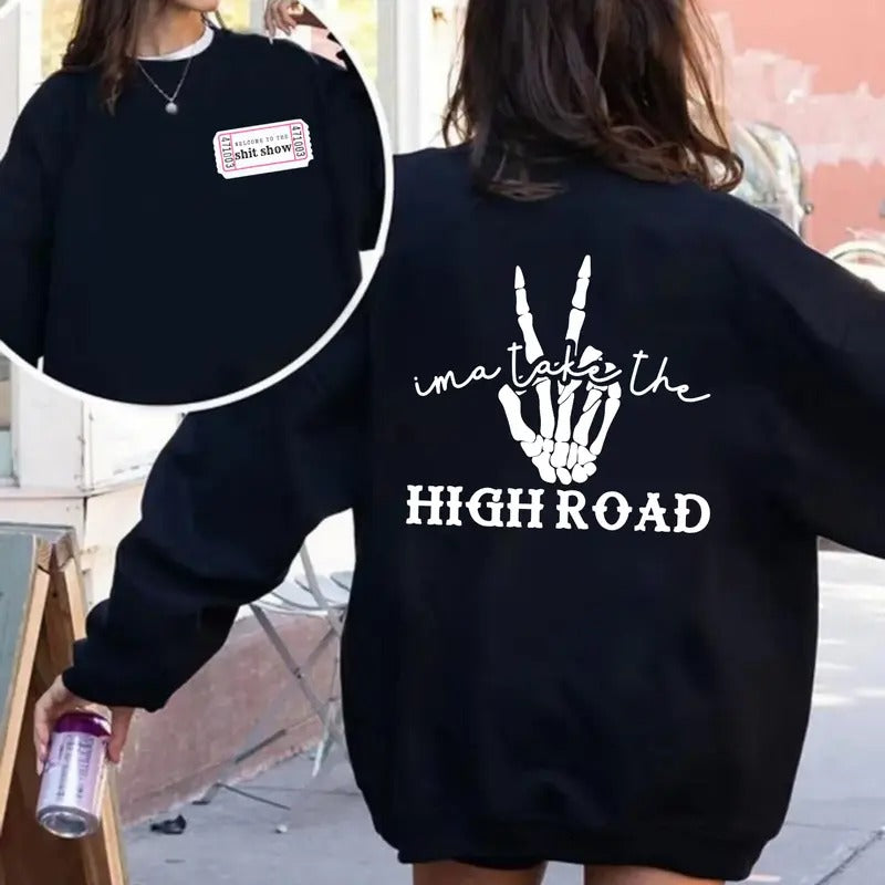 K0e WetzeI Concert 2024 Two Sides Sweatshirt, Ima Take The Highr0ad, Country Fan Top, Unisex Long Sleeve Crewneck...
