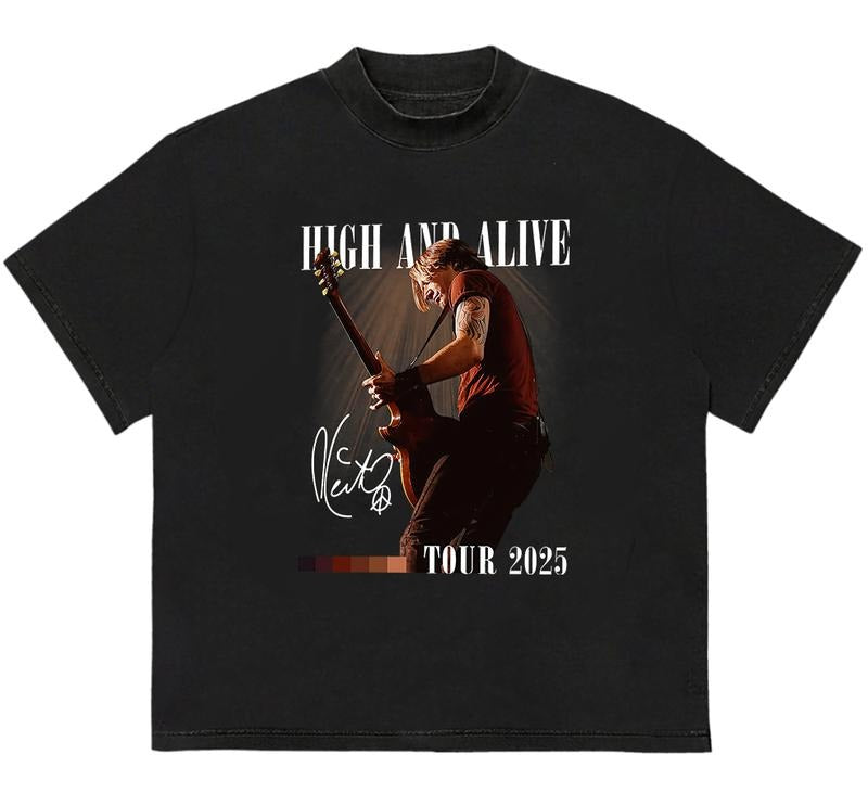 K3ith Urban High And Alive Tour 2025 T-Shirt Unique Design for Everyday Wear Hoodie, Sweatshirt | TeeBloomCo.com