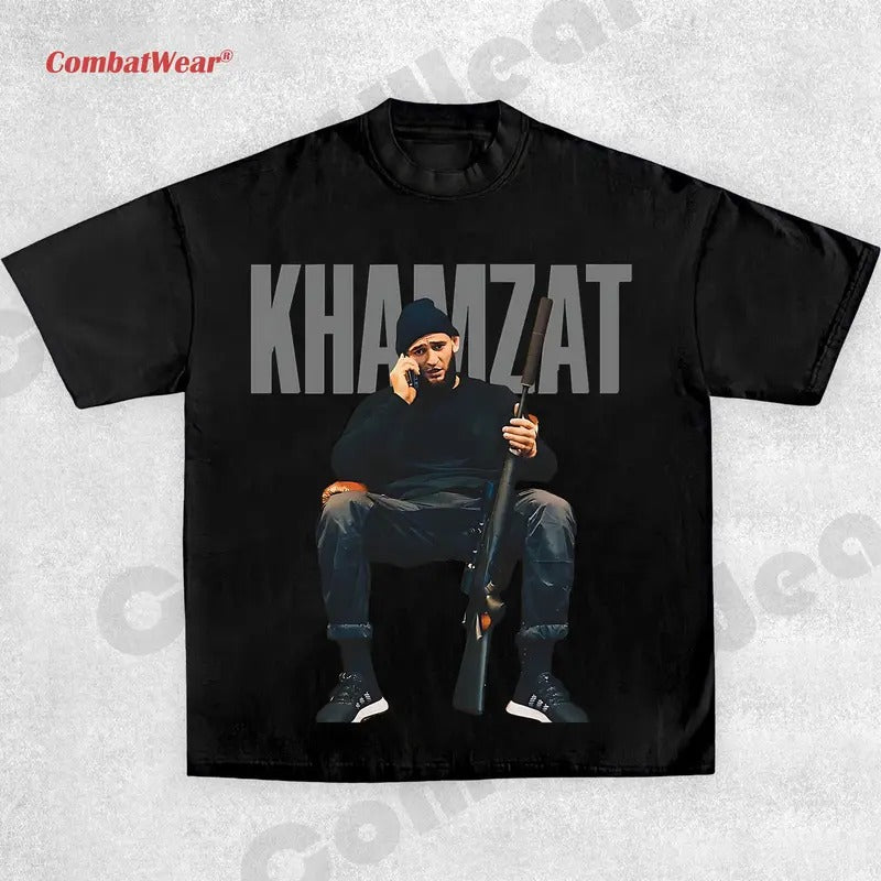 KHAMZAT CHIMAEV TEE, Boxing T-shirt, Fighter Tee, Boxer Shirt, Sports Shirt, Vintage Boxing Tee, Graphic Boxing Champ...