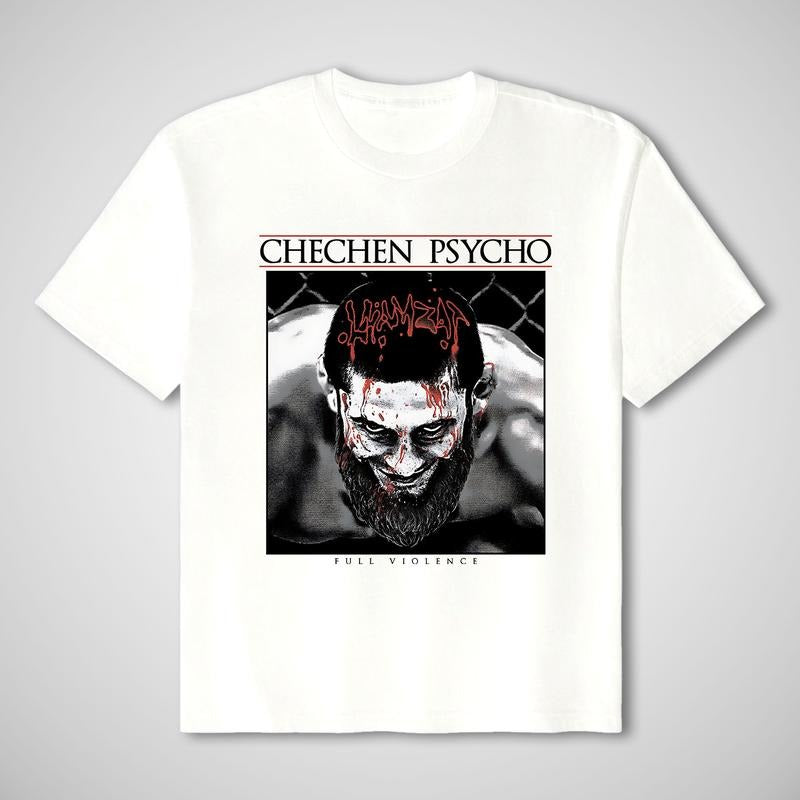 KHAMZAT CHIMAEV V2 TEE, Khamzat Chimaev UFC Championship T-shirt, Borz Tour Tee, Khamzat Chimaev UFC Shirt, UFC Fighters...